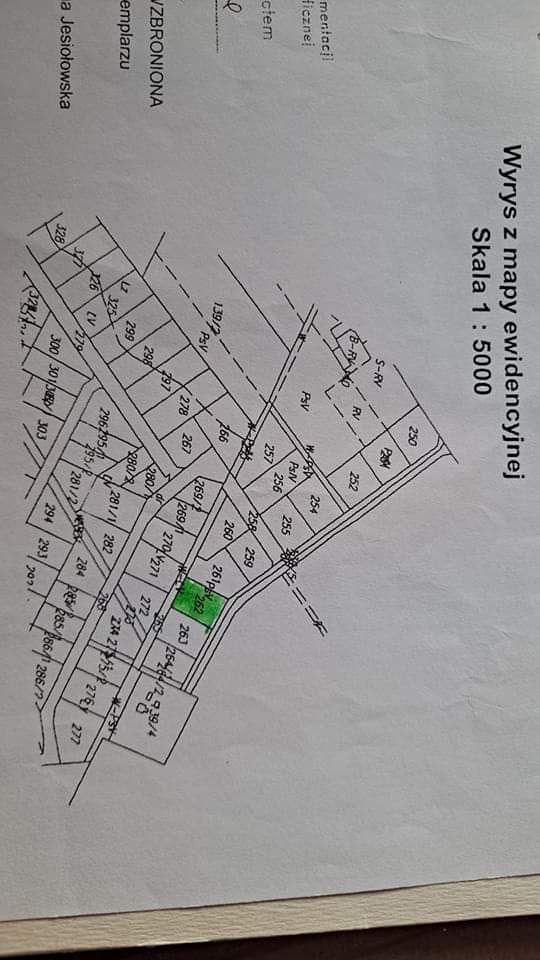 Działka budowlana Rybno Wielkie, ul. Borówkowa. Zdjęcie 2