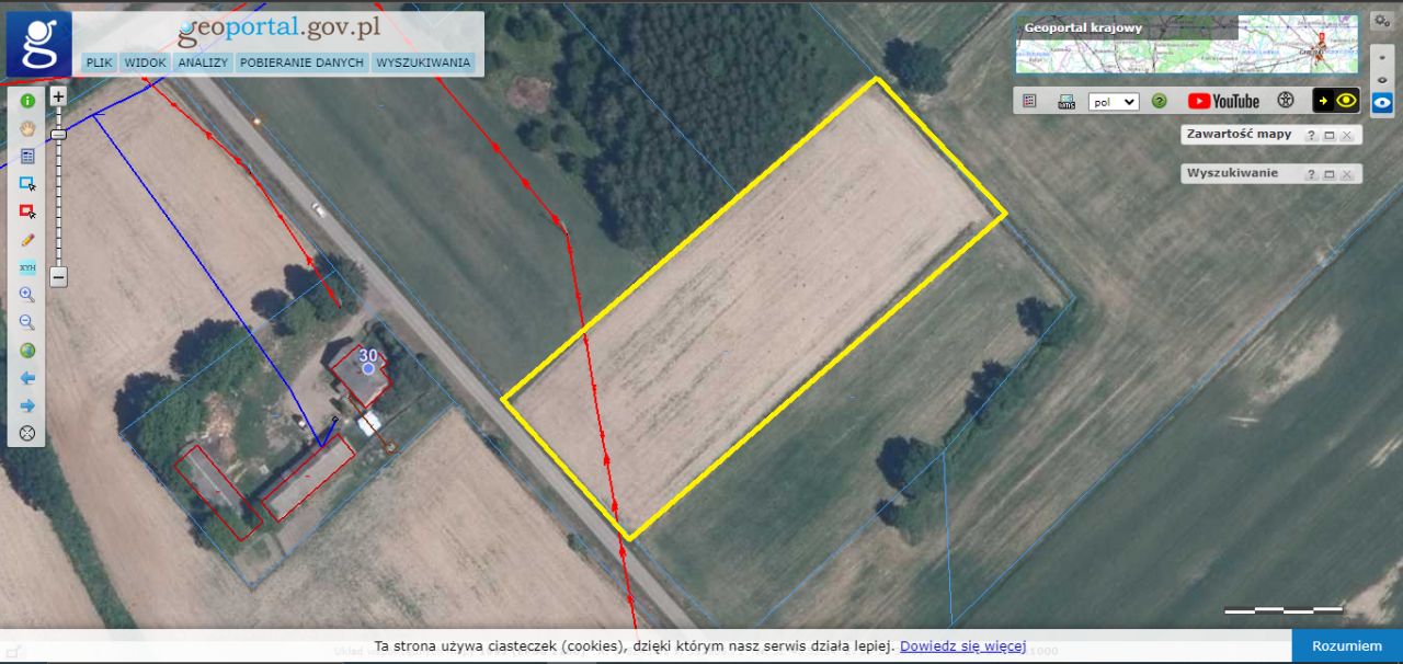 Działka budowlana Płaciszewo. Zdjęcie 7