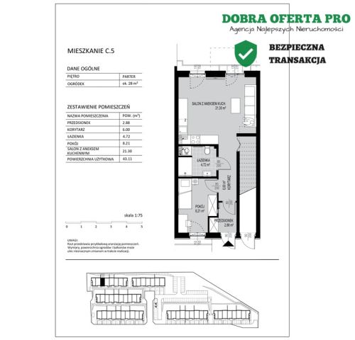 Mieszkanie 3-pokojowe Borkowo, ul. Poziomkowa. Zdjęcie 5