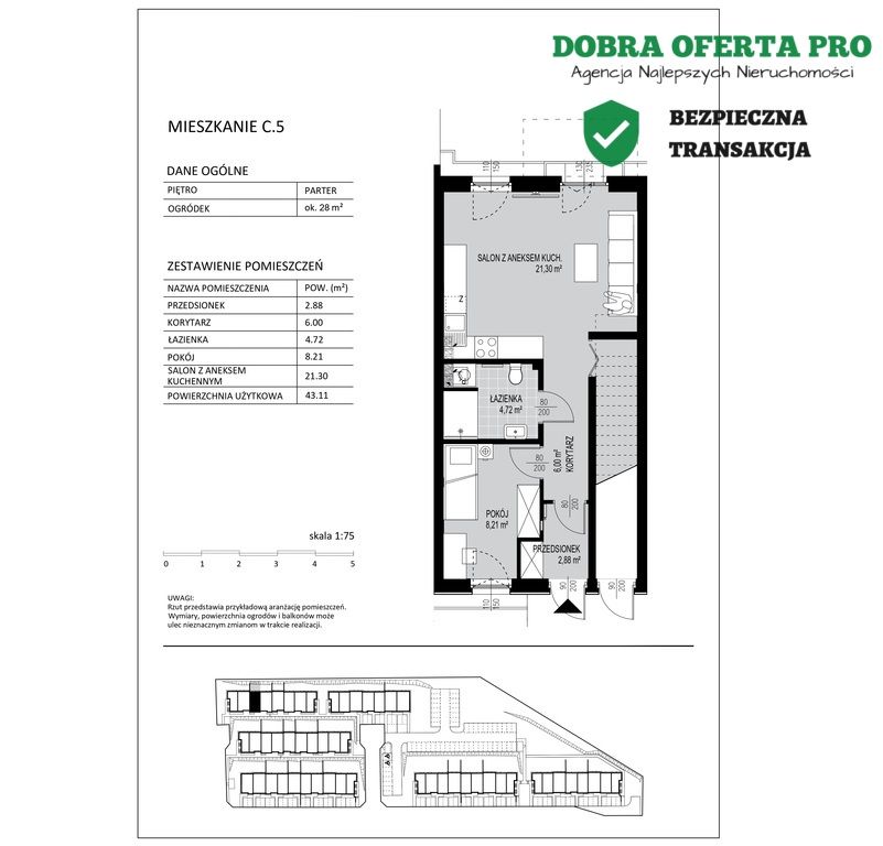 Mieszkanie 3-pokojowe Borkowo, ul. Poziomkowa. Zdjęcie 5