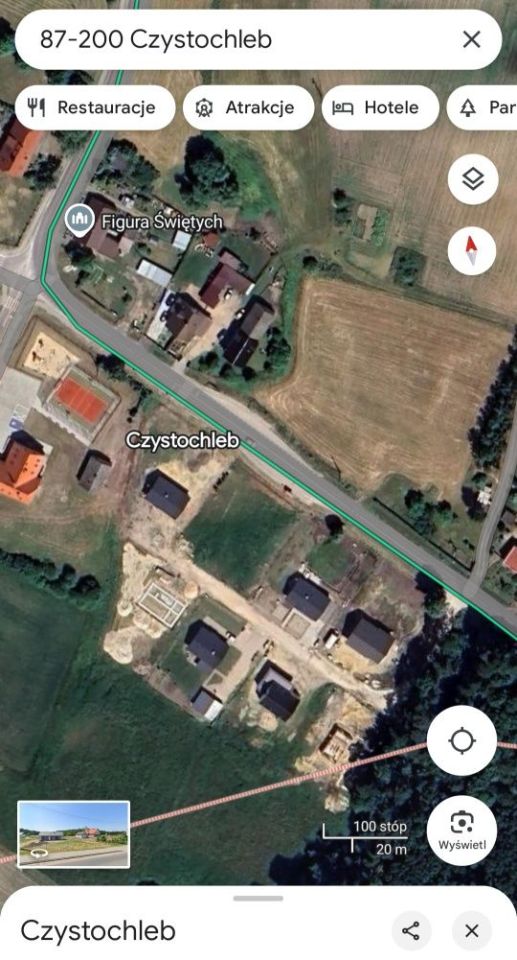 Działka budowlana Czystochleb. Zdjęcie 3