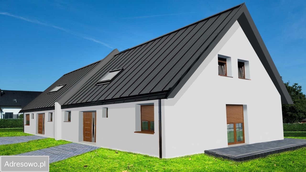 bliźniak, 3 pokoje Słupca, ul. Stodolna. Zdjęcie 3