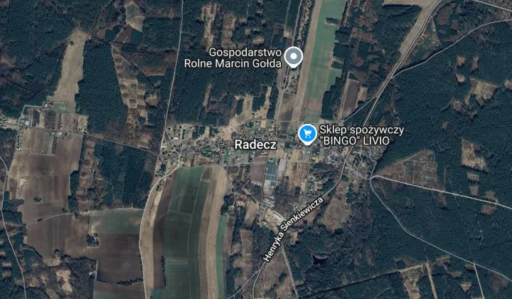Działka budowlana Radecz