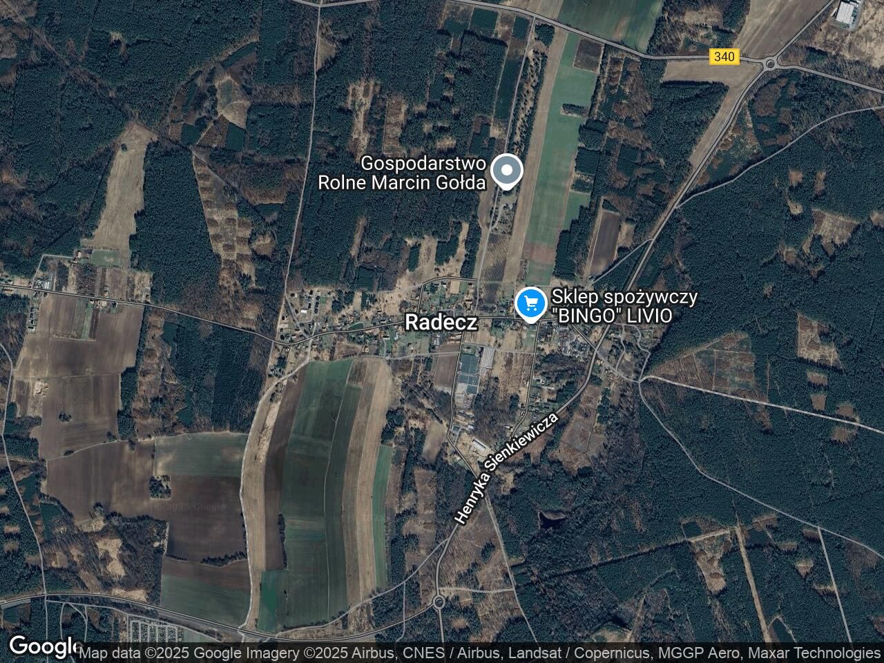 Działka budowlana Radecz