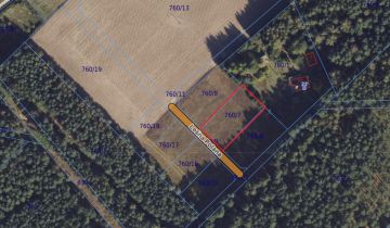 Działka budowlana Bysław, ul. Leśna Polana