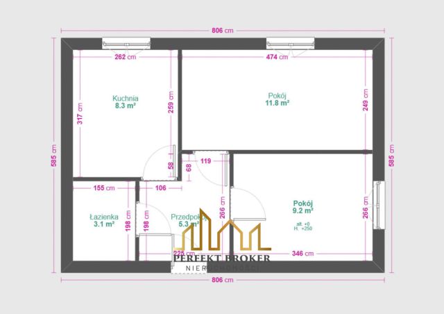Mieszkanie 2-pokojowe Lublin Śródmieście, ul. Lipowa. Zdjęcie 9