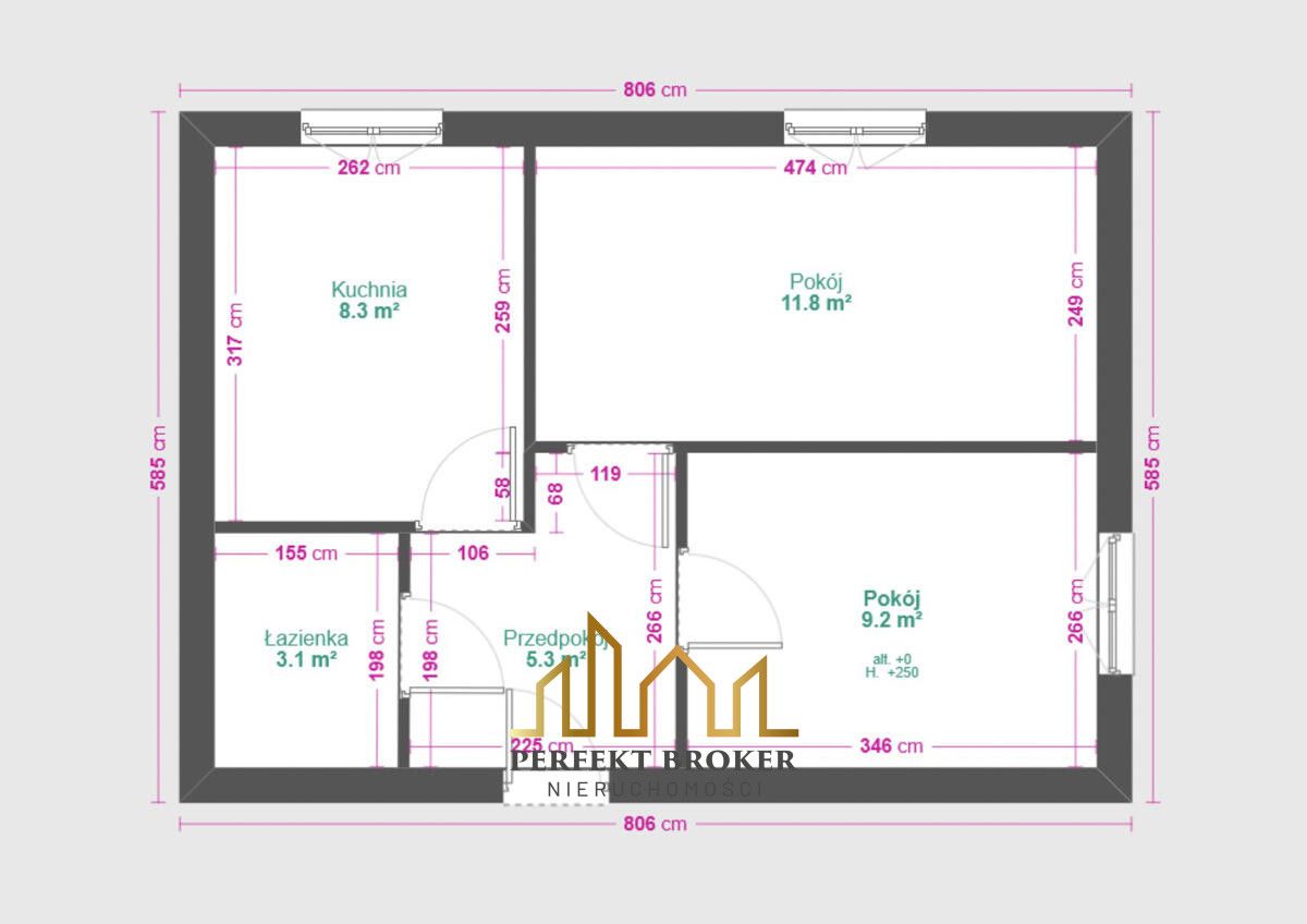 Mieszkanie 2-pokojowe Lublin Śródmieście, ul. Lipowa. Zdjęcie 9