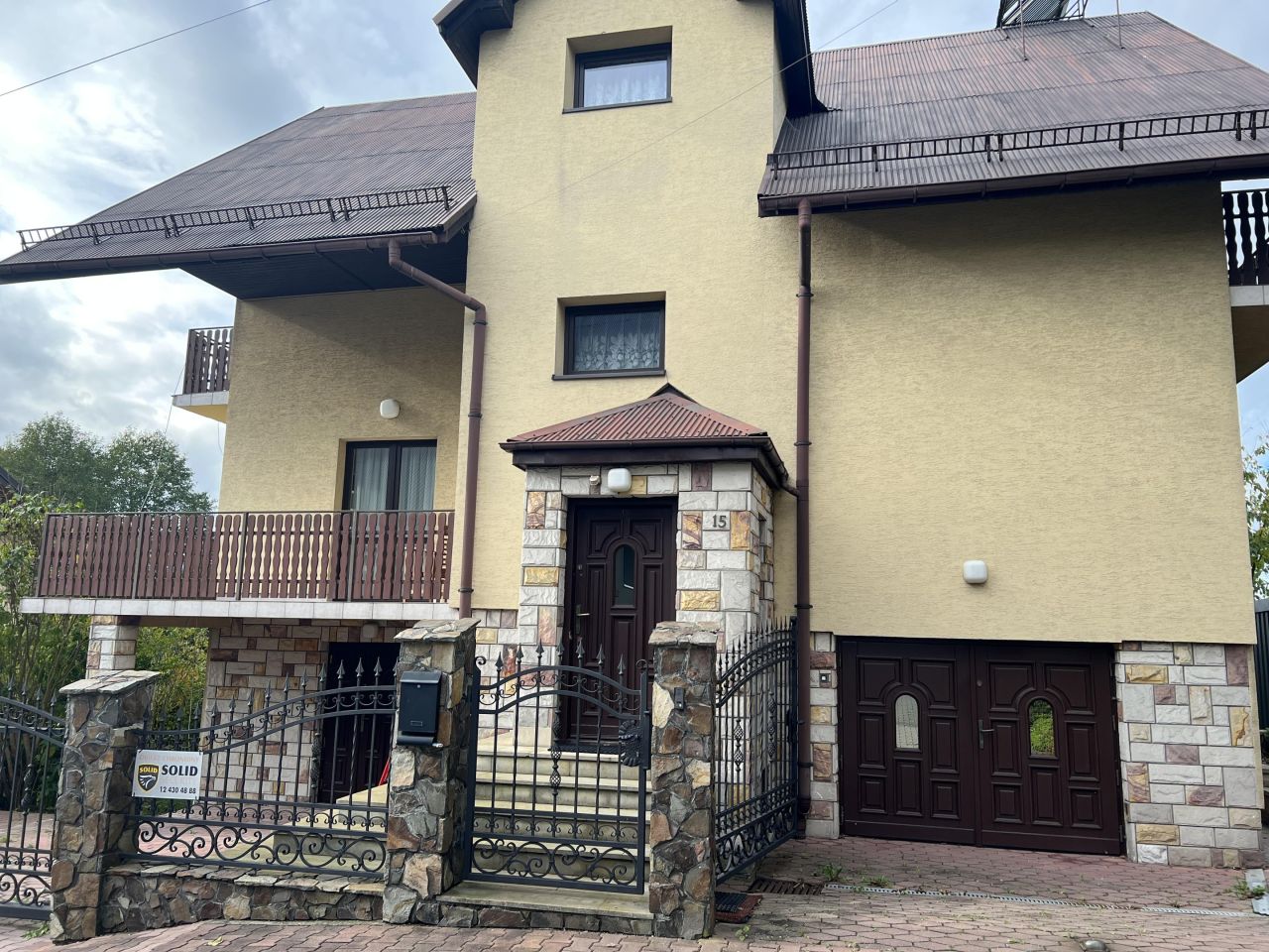 dom wolnostojący, 9 pokoi Skawina, ul. Wincentego Witosa. Zdjęcie 2