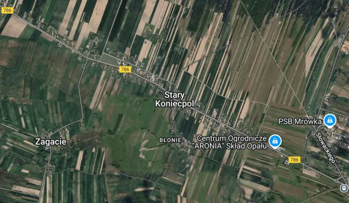 Działka rolno-budowlana Stary Koniecpol