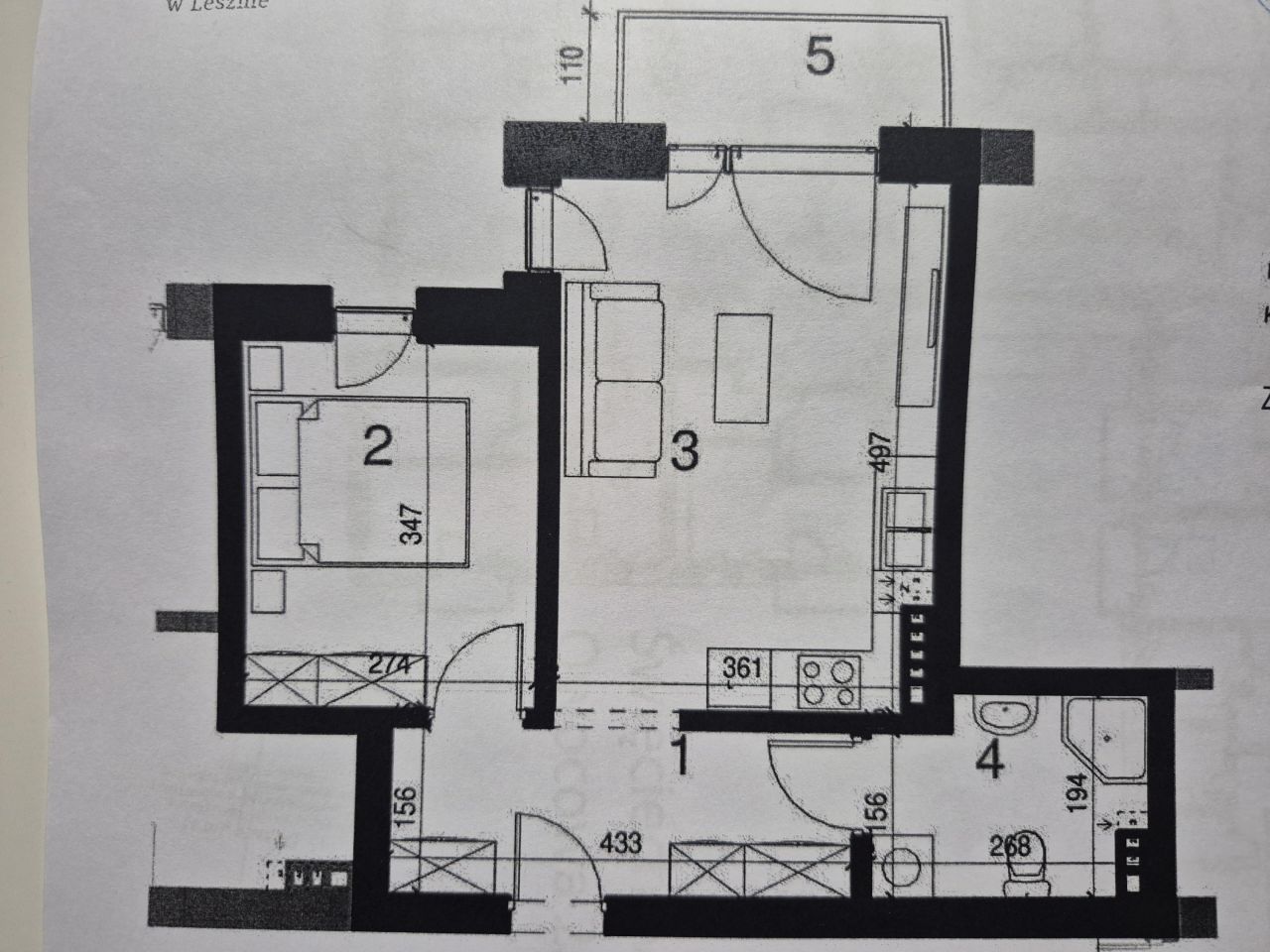 Mieszkanie 2-pokojowe Święciechowa, Owocowa. Zdjęcie 20