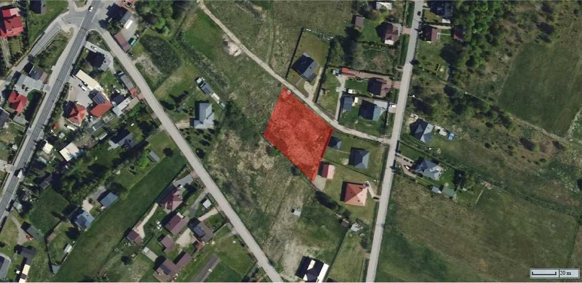 Działka budowlana Szczerców, ul. Słoneczna. Zdjęcie 1