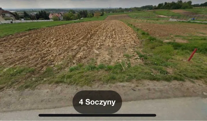 Działka budowlana Kraków, ul. Soczyny