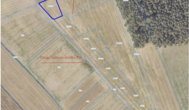 Działka budowlana Słocin