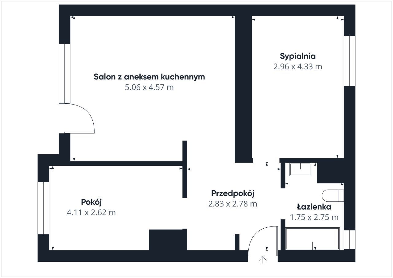 Mieszkanie 3-pokojowe Warszawa Ursynów, ul. Wilhelma Konrada Roentgena. Zdjęcie 16