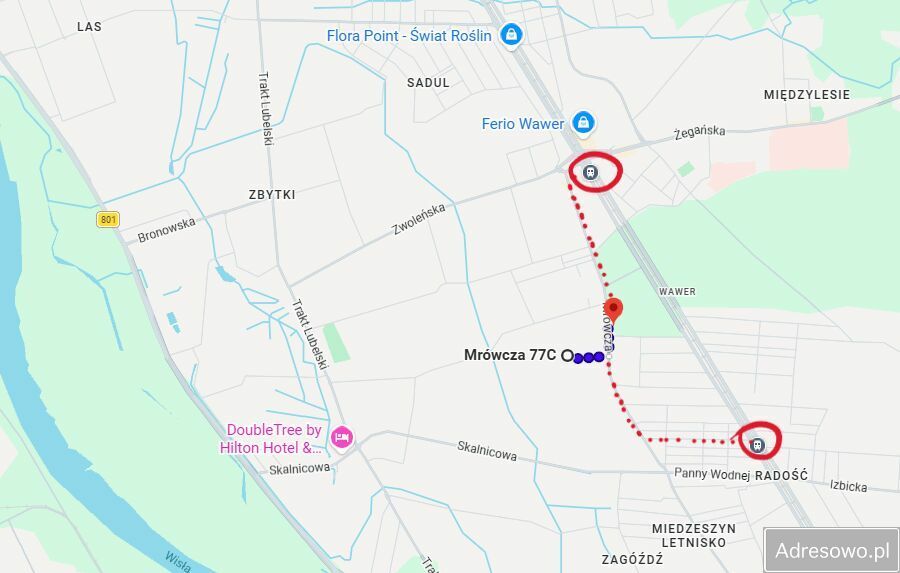 Działka budowlana Warszawa Wawer, ul. Mrówcza. Zdjęcie 3