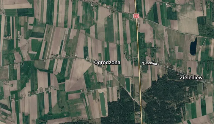 Działka rolna Ogrodzona