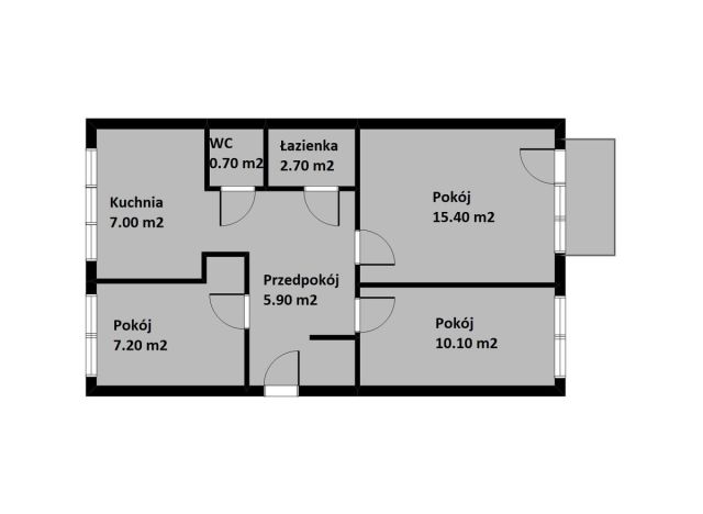 Mieszkanie 3-pokojowe Lublin Dziesiąta, ul. Zbigniewa Herberta. Zdjęcie 14