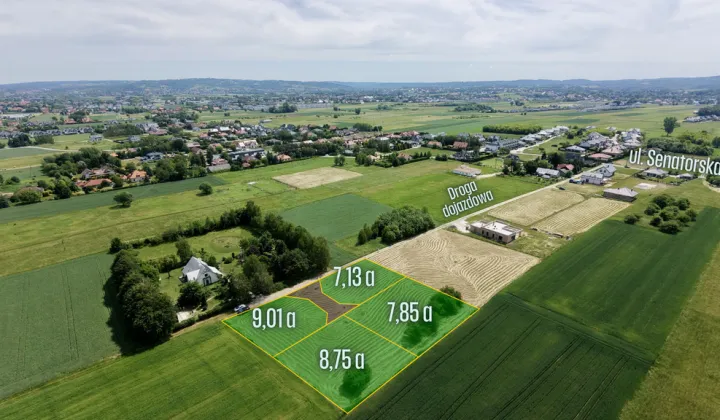 Działka budowlana Rzeszów, ul. Senatorska
