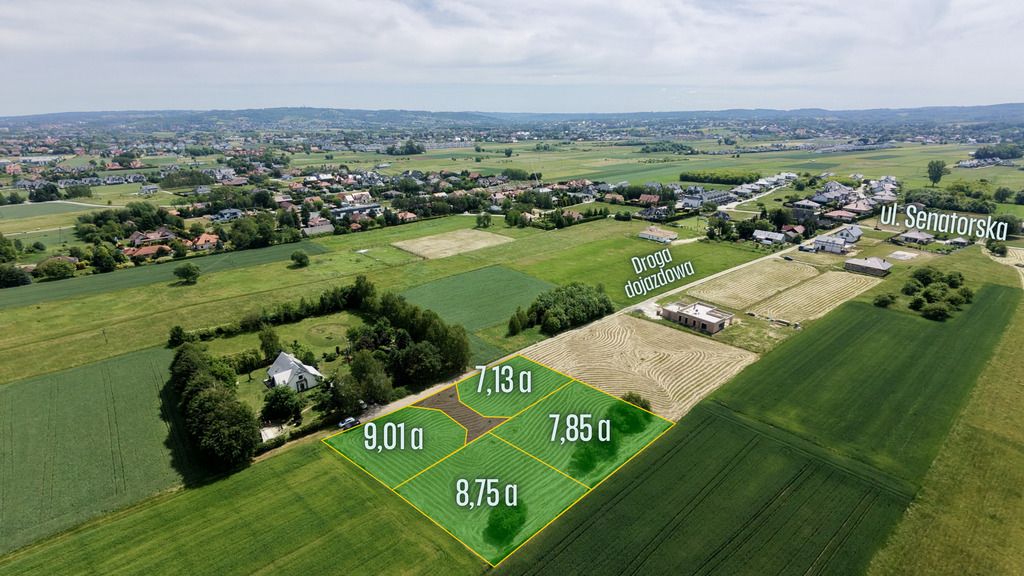 Działka budowlana Rzeszów, ul. Senatorska. Zdjęcie 1