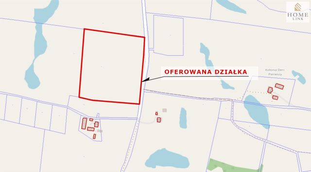 Działka budowlana Derc. Zdjęcie 5