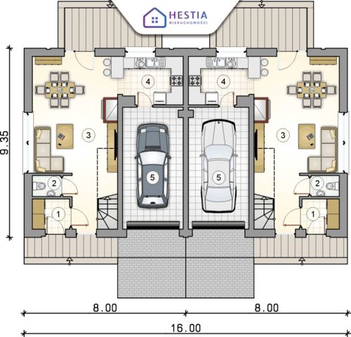 bliźniak, 4 pokoje Szczecin Śmierdnica. Zdjęcie 7