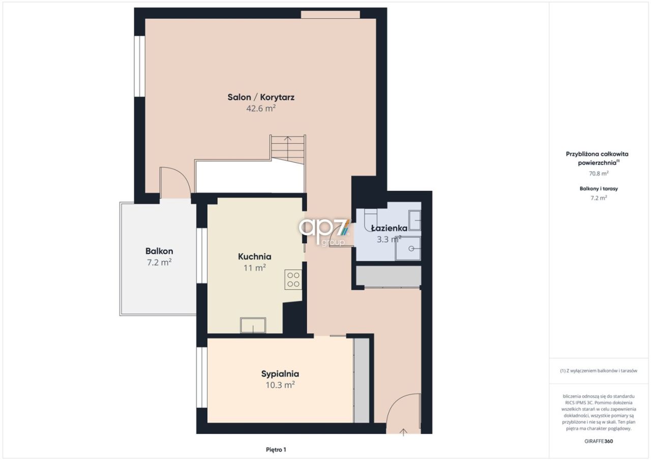 Mieszkanie 4-pokojowe Kraków Podgórze. Zdjęcie 19