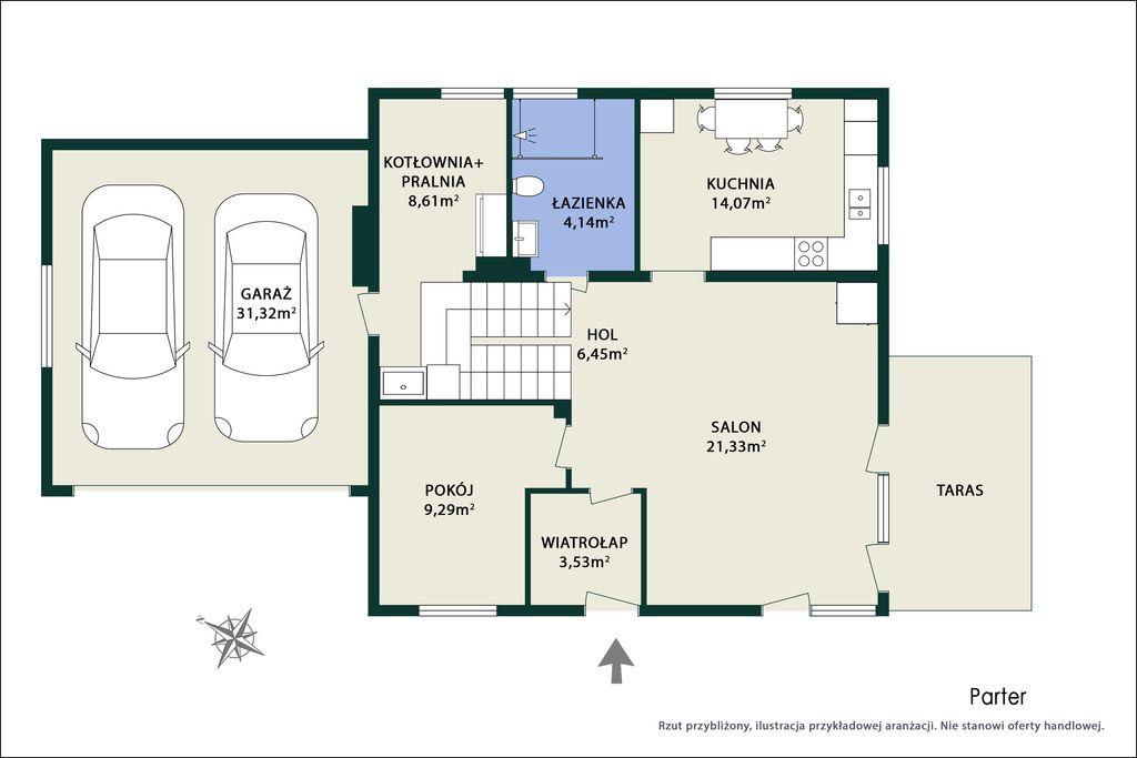 dom wolnostojący, 6 pokoi Michałów-Reginów, ul. Warszawska. Zdjęcie 7