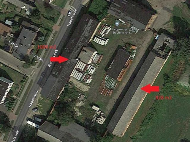 Hala/magazyn Pępowo, ul. Parkowa. Zdjęcie 1