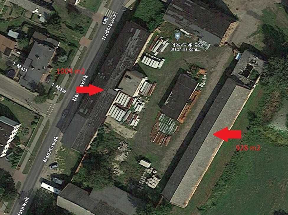 Hala/magazyn Pępowo, ul. Parkowa. Zdjęcie 1
