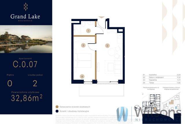 Mieszkanie 2-pokojowe Mikołajki, ul. Michała Kajki. Zdjęcie 9