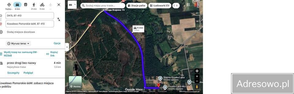 Działka siedliskowa Pruska Łąka. Zdjęcie 3