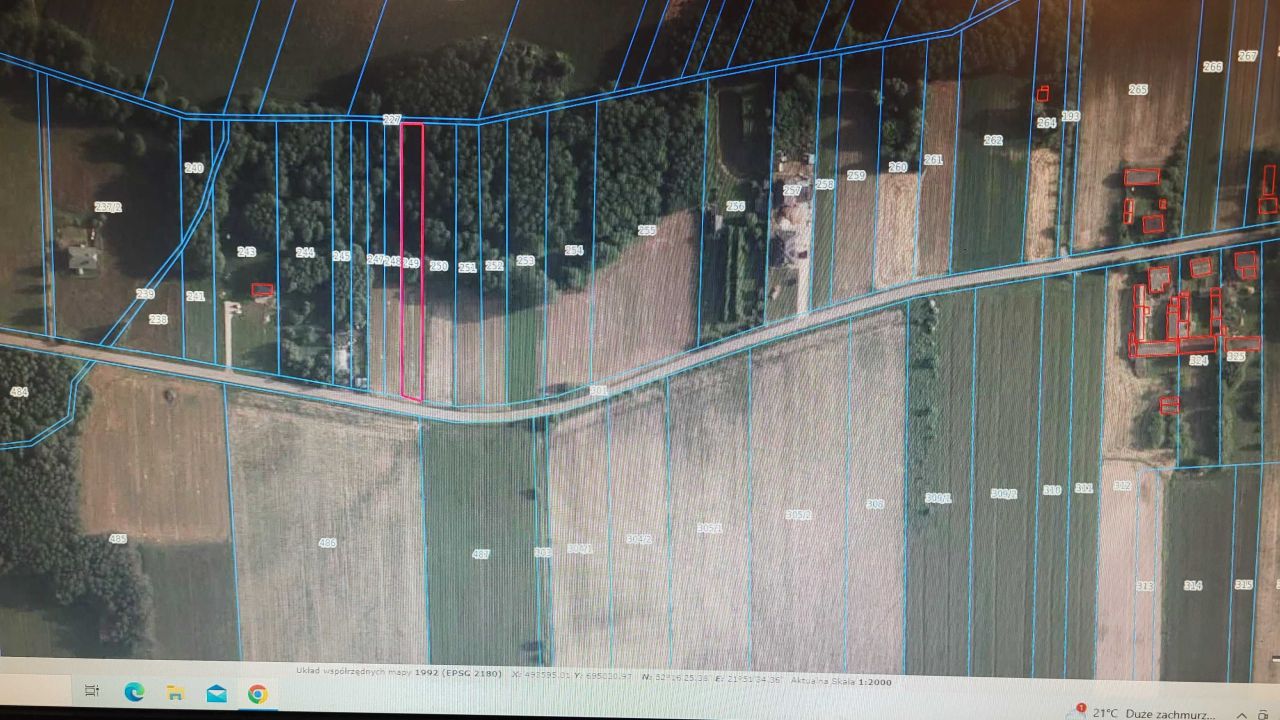 Działka rolno-budowlana Żarnówka. Zdjęcie 2