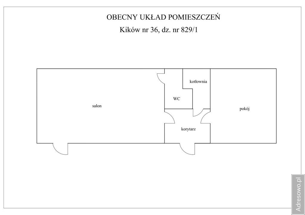 dom wolnostojący, 3 pokoje Kików. Zdjęcie 14