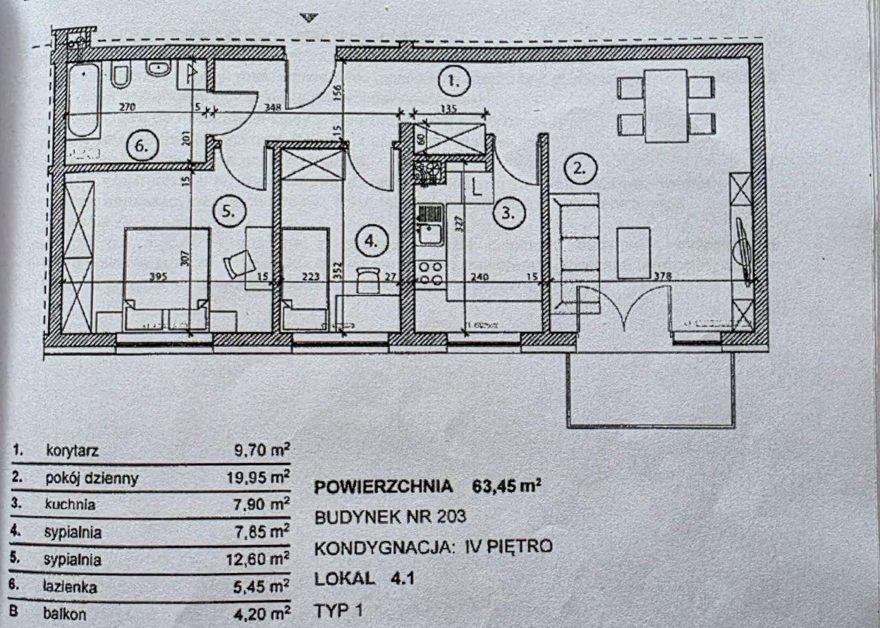 Mieszkanie 3-pokojowe Szczecin, ul. Potulicka. Zdjęcie 18
