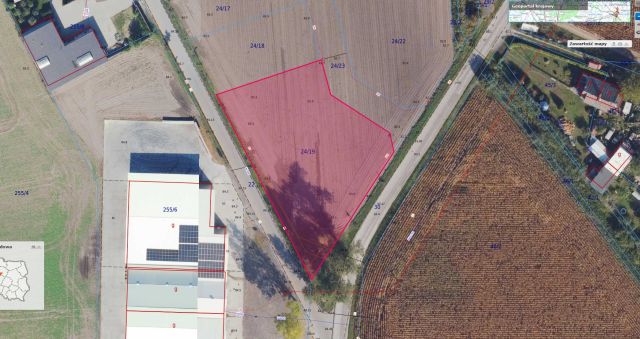 Działka budowlana Kościelec. Zdjęcie 4