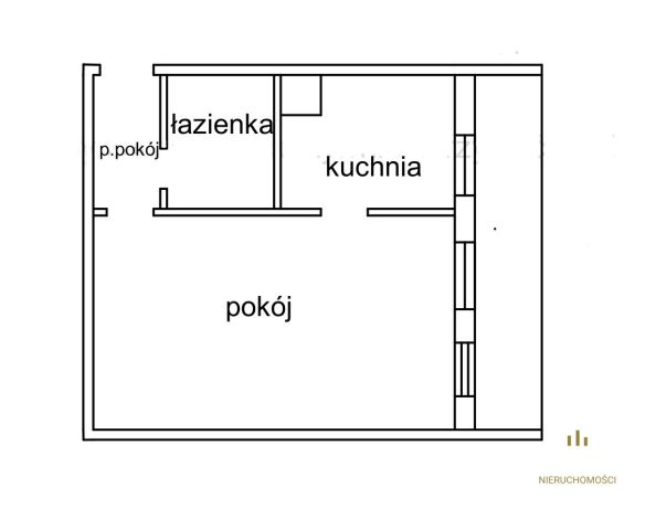 Mieszkanie 1-pokojowe Wrocław Stare Miasto, ul. Bolesławiecka. Zdjęcie 22