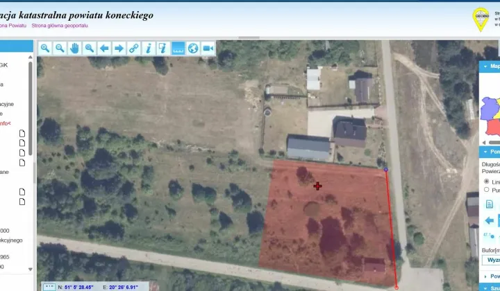 Działka budowlana Cisownik Komorniki