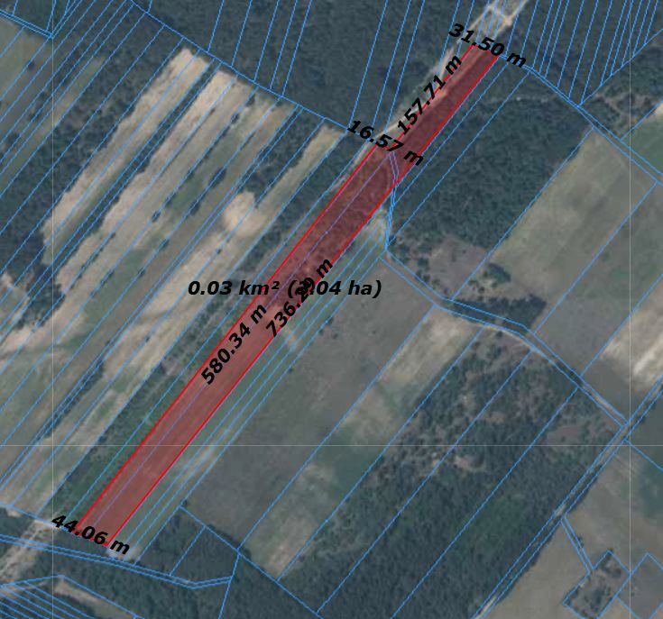 Działka rolna Ignacówka Bobrowska. Zdjęcie 3