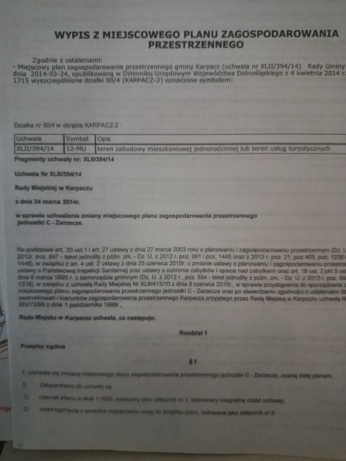 Działka budowlana Karpacz, ul. Myśliwska. Zdjęcie 6