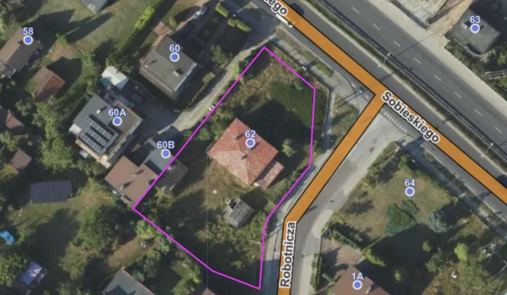 Działka inwestycyjna Rumia Janowo, ul. Sobieskiego