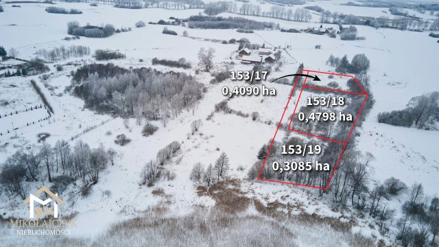 Działka rolna Pierwągi. Zdjęcie 5