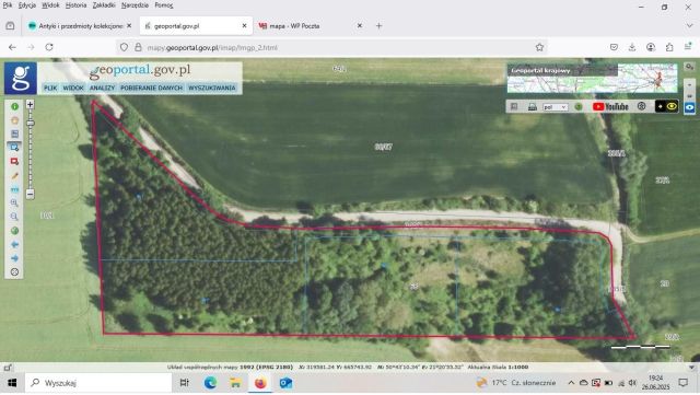 Działka budowlana Boduszów Daleszyce. Zdjęcie 1