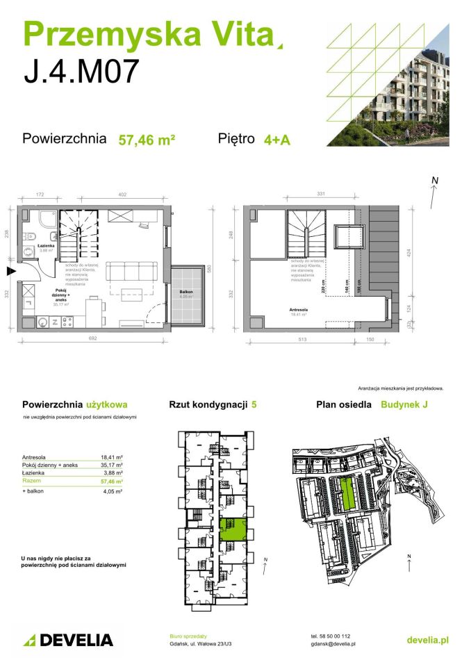 Mieszkanie 3-pokojowe Gdańsk Ujeścisko, ul. Przemyska. Zdjęcie 11