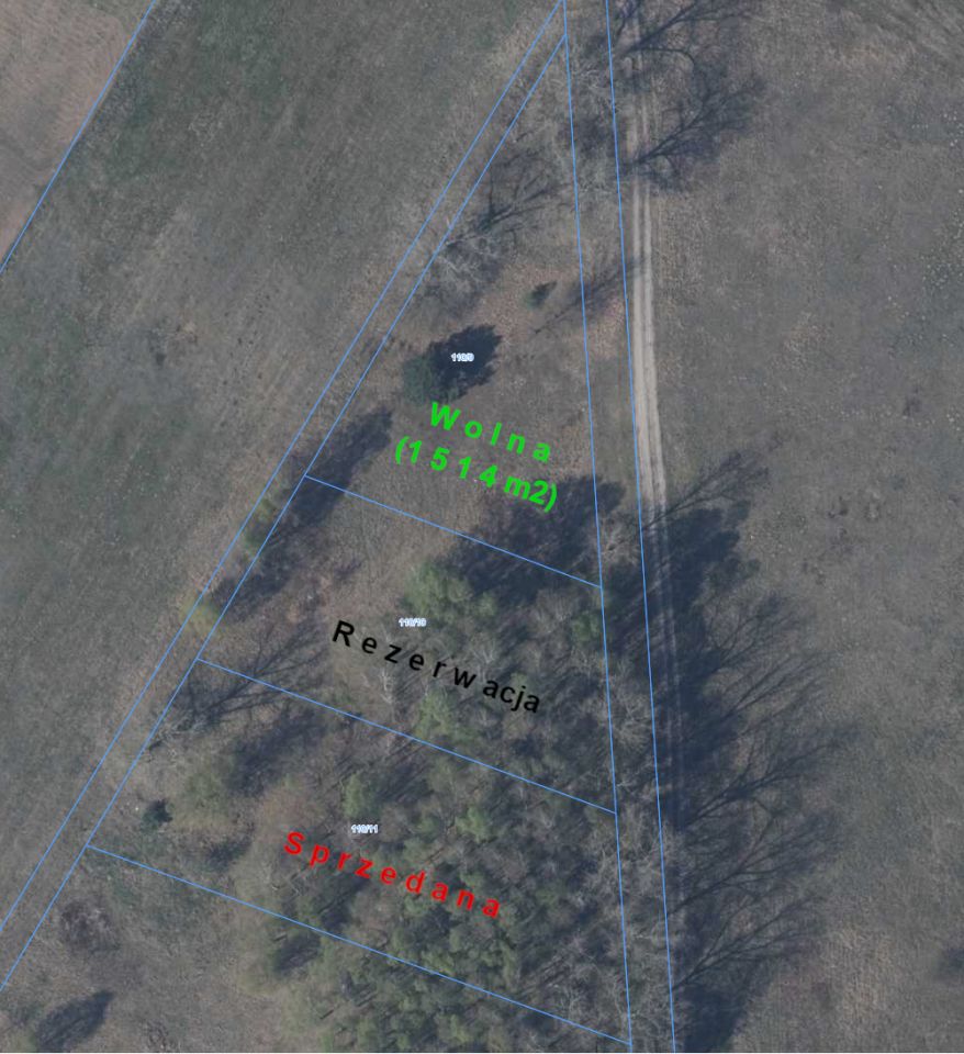 Działka budowlana Gronów, ul. Spacerowa. Zdjęcie 2