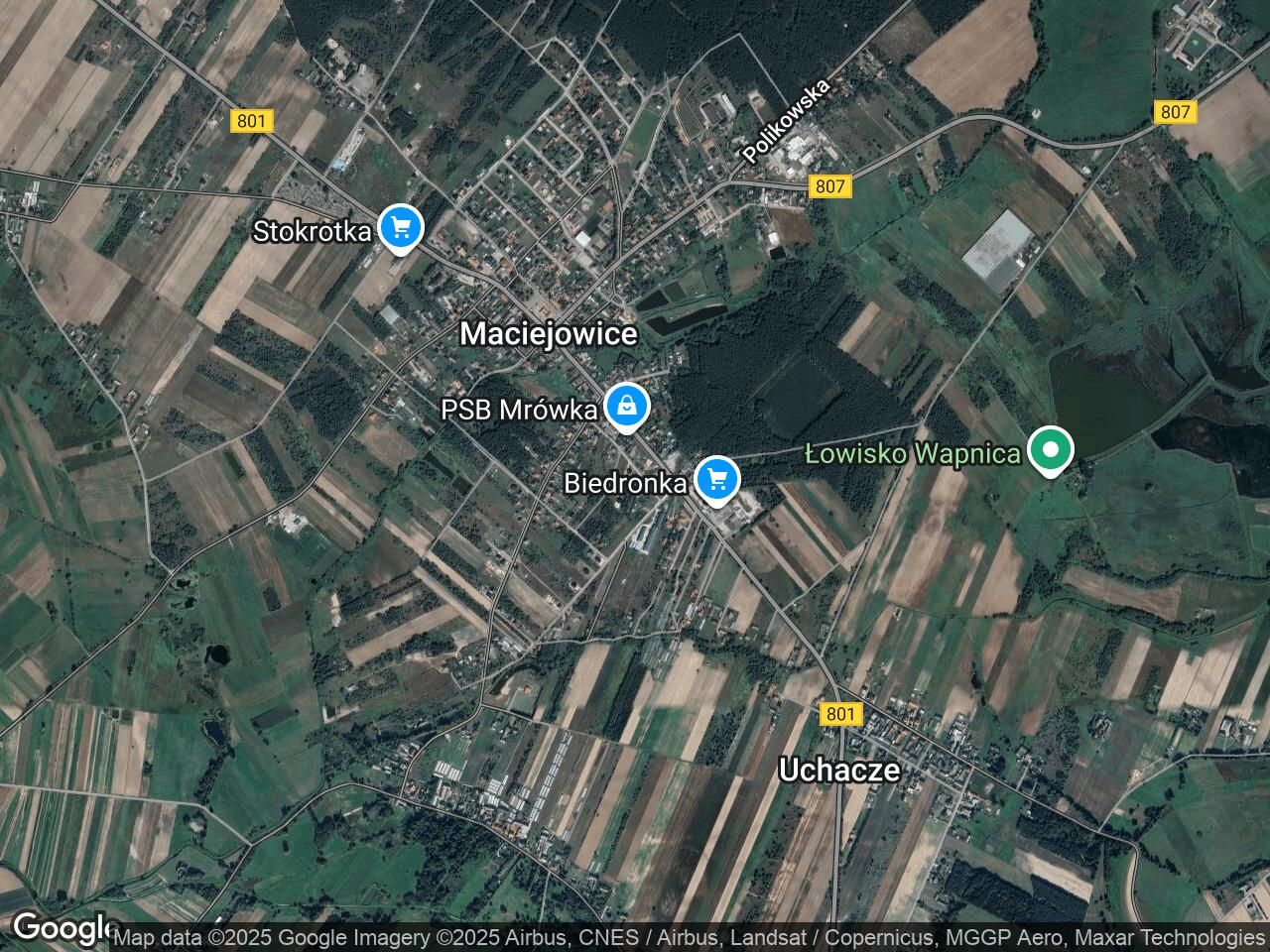 Działka inwestycyjna Domaszew