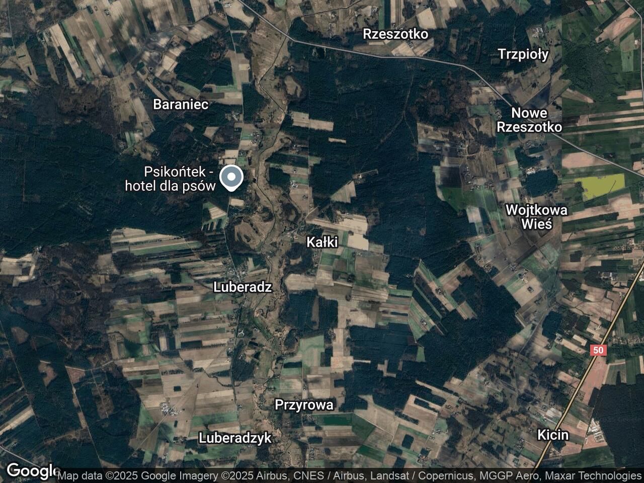 Działka rekreacyjna Kałki