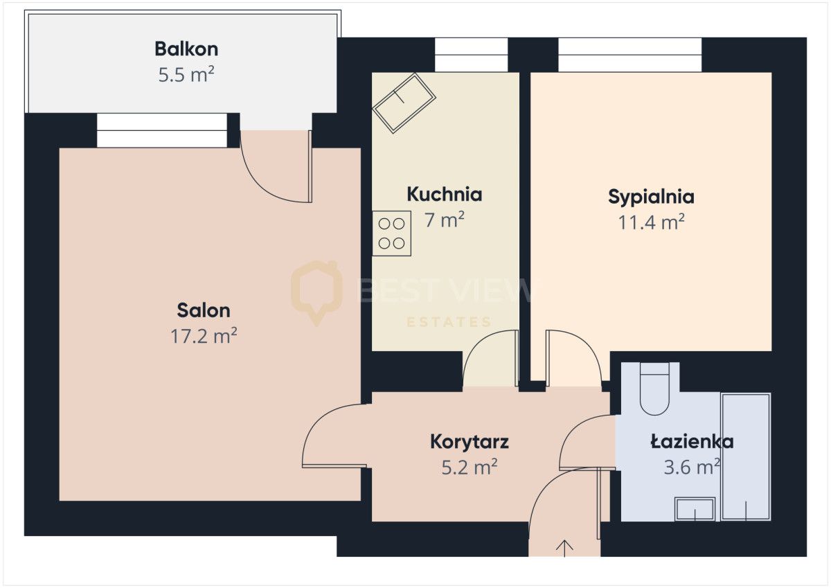 Mieszkanie 2-pokojowe Warszawa Białołęka, ul. Śreniawitów. Zdjęcie 14