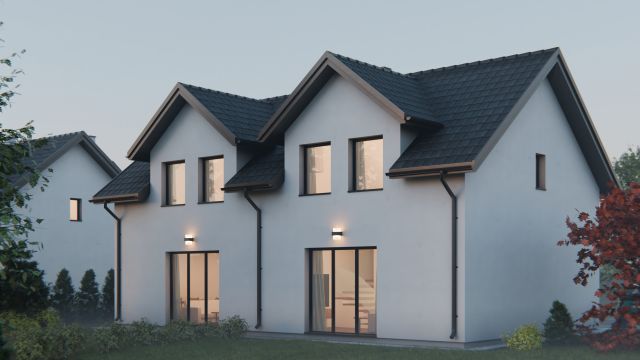 bliźniak, 4 pokoje Rzeszów Budziwój, ul. Miejska. Zdjęcie 2