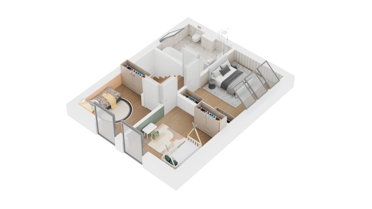 bliźniak, 5 pokoi Florentynów, Florentynów. Zdjęcie 5