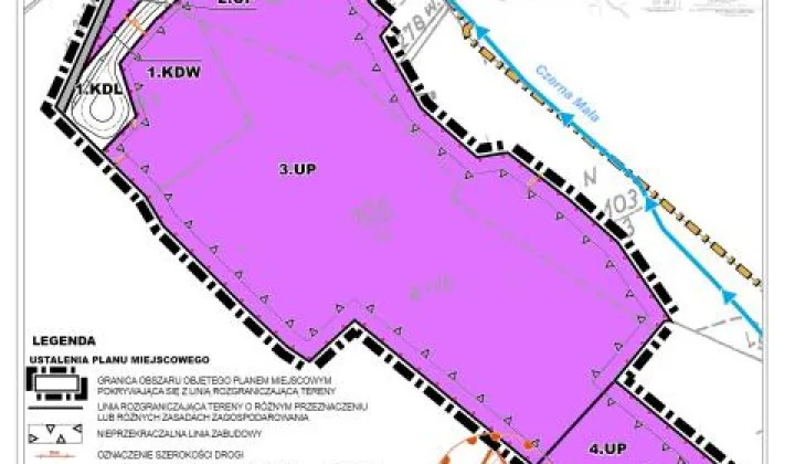 Działka inwestycyjna Strzelno